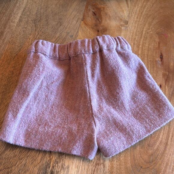 Zara baby wool blend pompom ruffle shorts 6-9 months - Picture 4 of 4